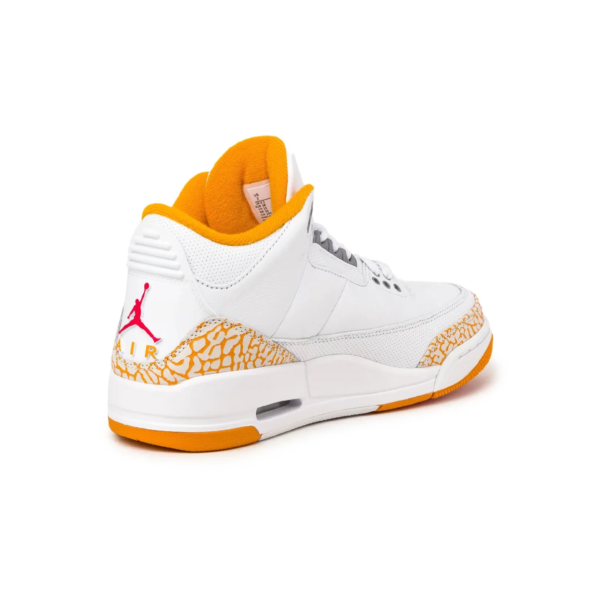Nike Wmns Air Jordan 3 Retro *White and Orange Peel* – Bild 7