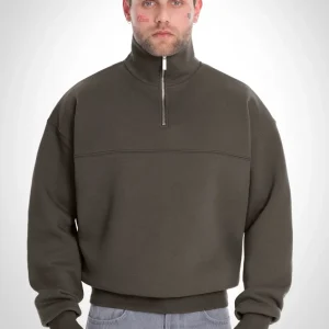Half Zip - Olive
